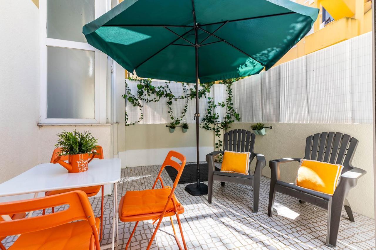Alm- Spacious. Sunny. Patio. Quiet Area. Fast Wifi Лиссабон Экстерьер фото